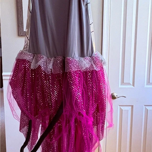 Rubies monster high Silver and Pink Cattie  Noir Tulle Costume Dress - Picture 3 of 8